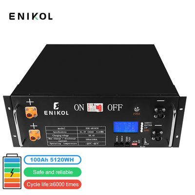 24V 48V 100ah 200ah Stapelbare LiFePo4 batterij Huishoudelijke stroomvoorziening Lithiumbatterij