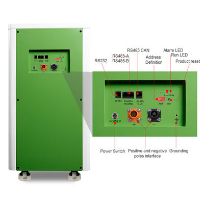 48V zonnebatterij met wielen 200ah 250ah 10kwh 15kwh Lifepo4 Lithium Ion batterij