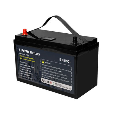 12V Deep Cycle RV LiFePo4 batterij 100ah Smart Energy Zonne-lithiumbatterie