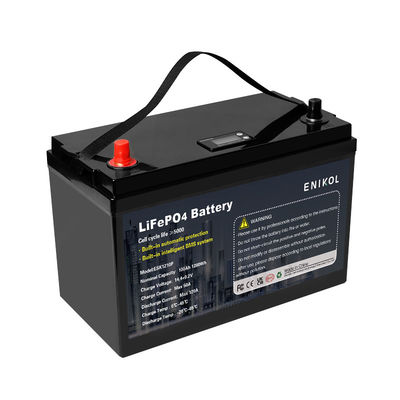 12V EV Marine Lithium Ion Battery 100ah 130ah 200ah BMS Voor opslag van zonne-energie