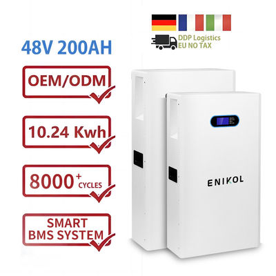 Lifepo4 48v 200ah Lithium Ion Battery 10kw Energieopslag Zonne Powerwall Battery