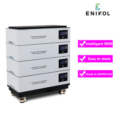Energieopslag Huishoudelijk Lithium ijzerfosfaatcel 51.2V 100Ah Lithium 48V zonnebatterij