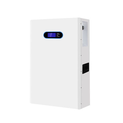 Muurmontage LiFePo4 batterij 51.2v 100ah lithium ijzerfosfaat diepe cyclus batterij
