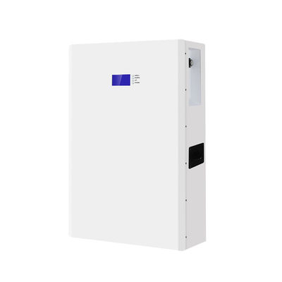 51.2V LiFePo4-batterij aan de muur 100AH Nominale capaciteit 5120WH Energieopslag