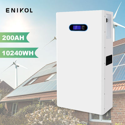 Huishoudelijke Powerwall Lifepo4 batterij 200AH 48V zonnebatterij voor duurzame stroomvoorziening