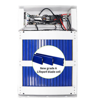 100h Lithium Iron Phosphate 48V zonnebatterij met LCD display en ingebouwd in BMS