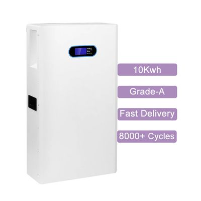 LCD-scherm 48V 200AH Lithium Iron Phosphate 10KW Home Energy Storage Battery