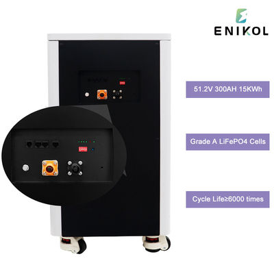 Aanpassing 48v 300ah Lifepo4 Home Battery Zonne 15kwh Lithiumbatterij Pack