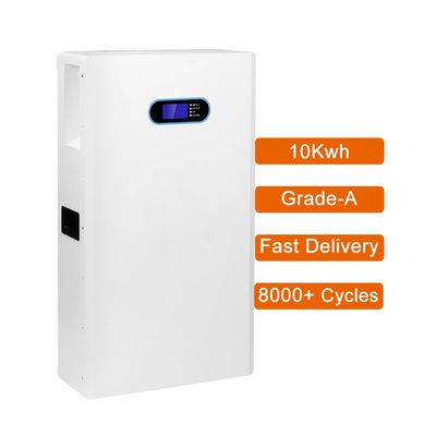 51.2V 200AH wandmontagebare lithiumbatterij met BMS 48V lifepo4 batterijen voor zonne-energie