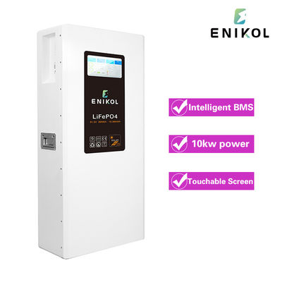 51.2V huisbatterijsysteem Aanraakscherm 48V zonnebatterij opladen