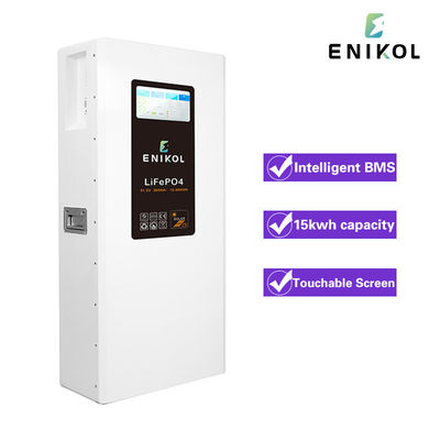 Home Zonne-energie 48V Lithiumbatterij met Smart Touch Screen en Communicatie