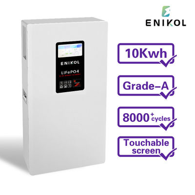 48V 200AH aanraakbare huishoudelijke energieopslagbatterij 51.2V 10kwh Lithium Iron Phosphate Battery