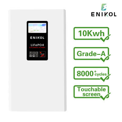 51.2V 200Ah Lithium Iron Phosphate Battery, Home Energy Storage Battery Gebouwd in BMS