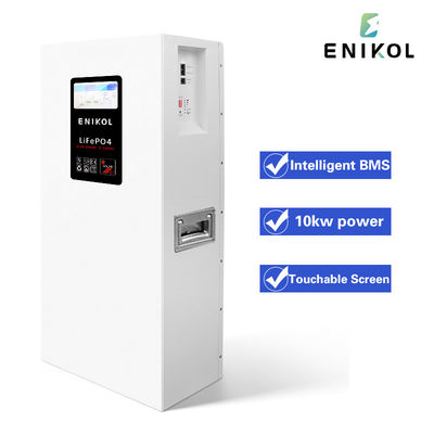 Touchscreen 15kwh 300ah Wandbatterijen 51.2V LiFePo4