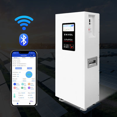 51.2V zonnebatterij 48V Lithium Iron Phosphate LiFePO4 batterij voor langdurige energieopslag